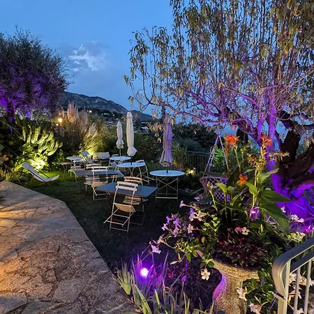 D'angeline-vue Panoramique, Jardin Partage, Parking, Voiture Indispensable, Route Etroite Et Pentue, A 10 Min De Monaco * Beausoleil