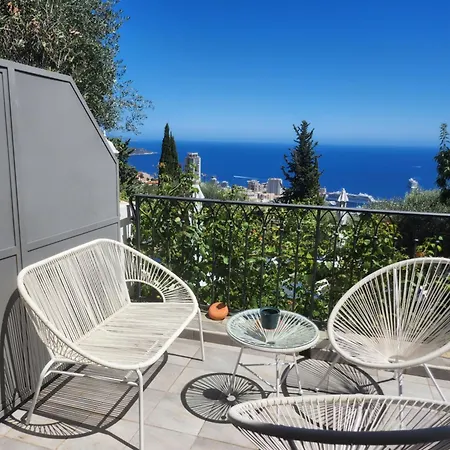 D'angeline, Vue Mer, Jardin Commun, Parking, Voiture Requise, 10 Min En Voiture De Monaco, Route Etroite, Pente Raide, Croisement Limite, Sea View, Shared Garden, Parking, Car Required, 10 Min Drive From Monaco, Narrow Steep Road, Limited Pass *