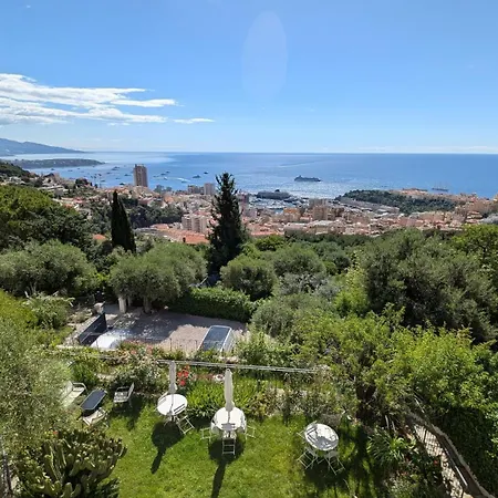 D'angeline-vue Panoramique, Jardin Partage, Parking, Voiture Indispensable, Route Etroite Et Pentue, A 10 Min De Monaco * Beausoleil