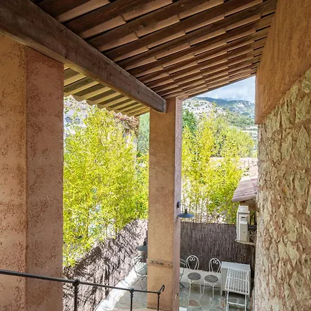 D'angeline-vue Panoramique, Jardin Partage, Parking, Voiture Indispensable, Route Etroite Et Pentue, A 10 Min De Monaco 아파트